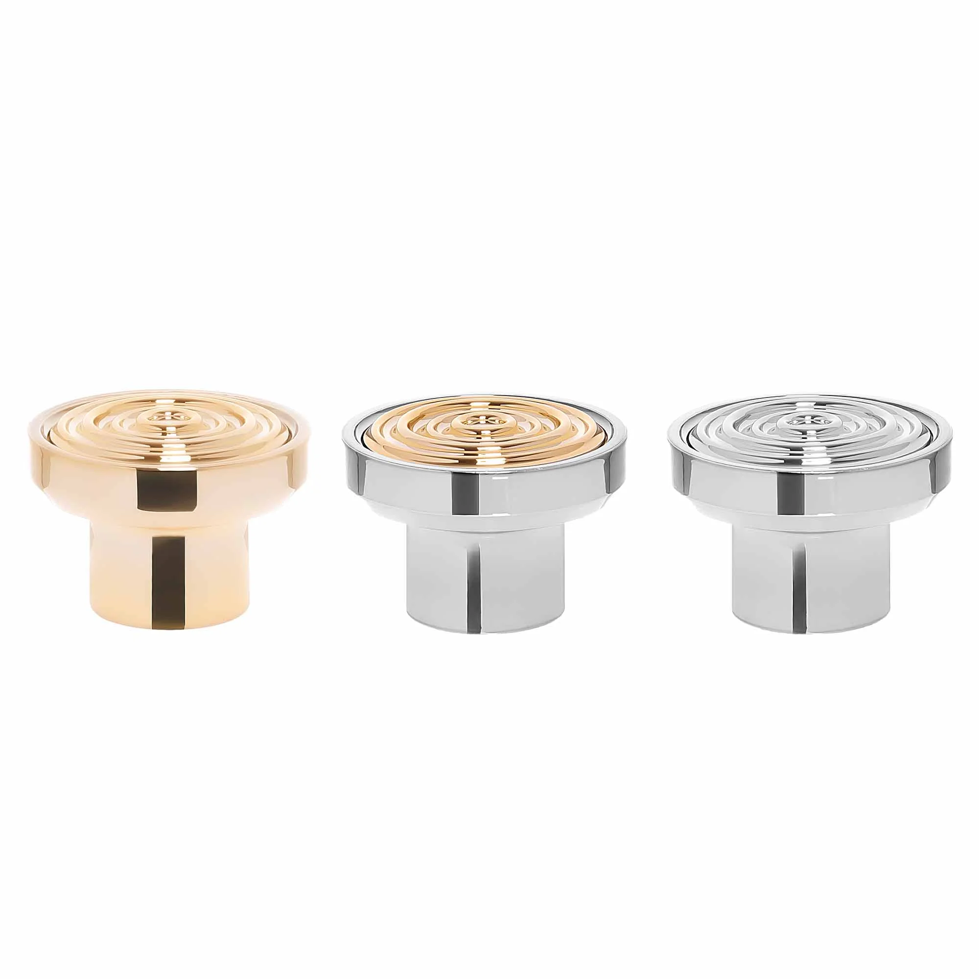 Disc Zamac Perfume Cap — Caps — No Collar wholesale perfume bottle