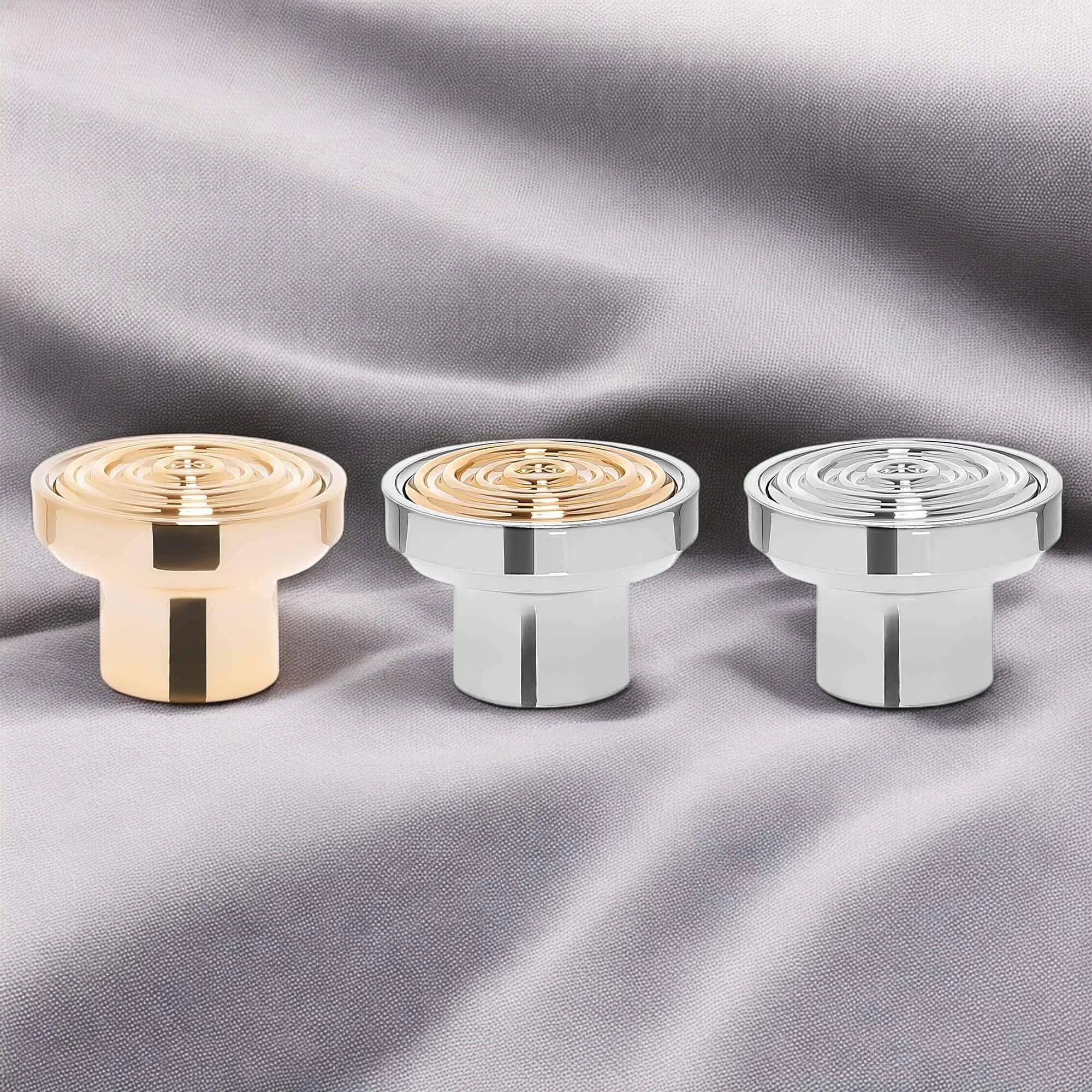 Disc Zamac Perfume Cap view 2