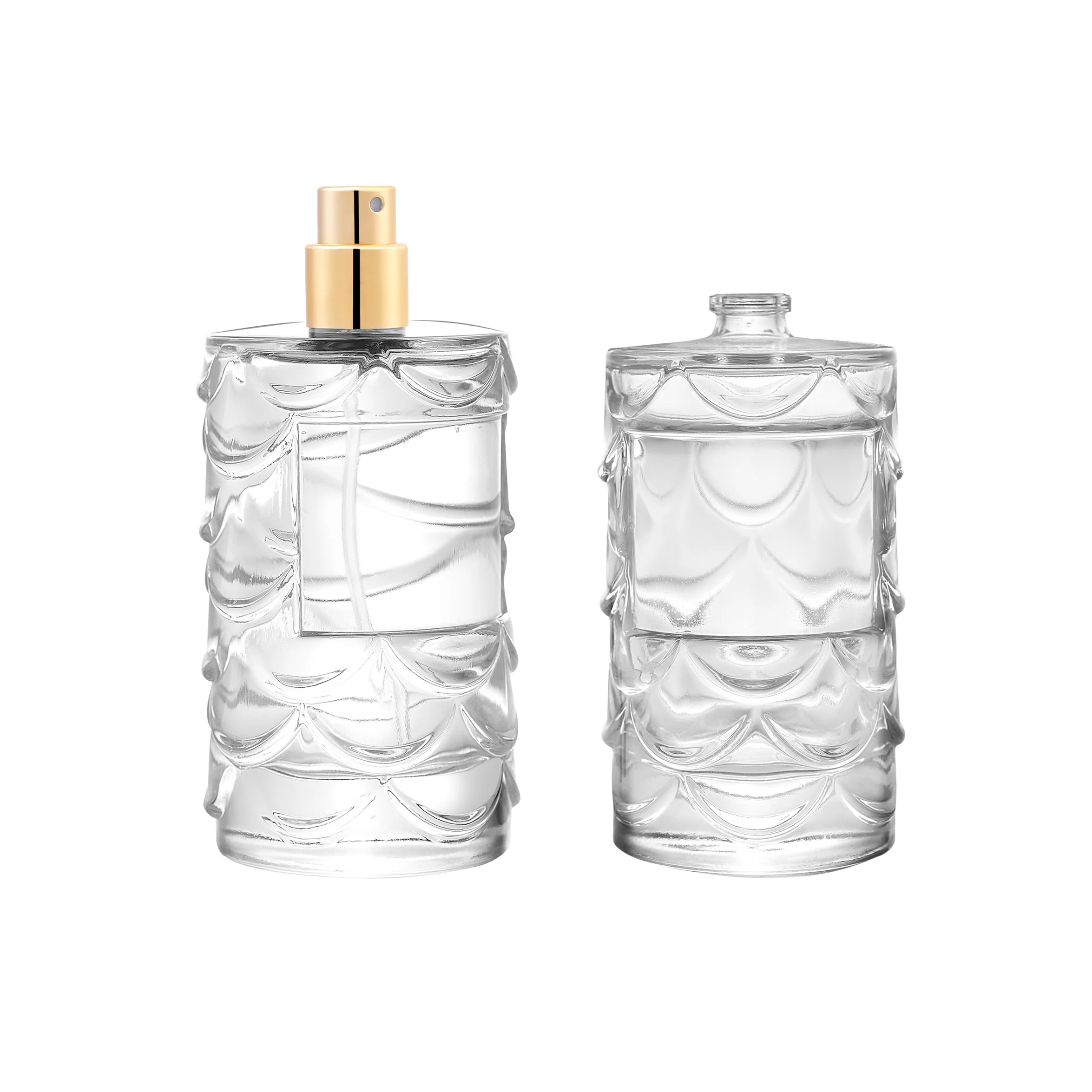 Wave Perfume Bottle — 100ml Bottles wholesale perfume bottle
