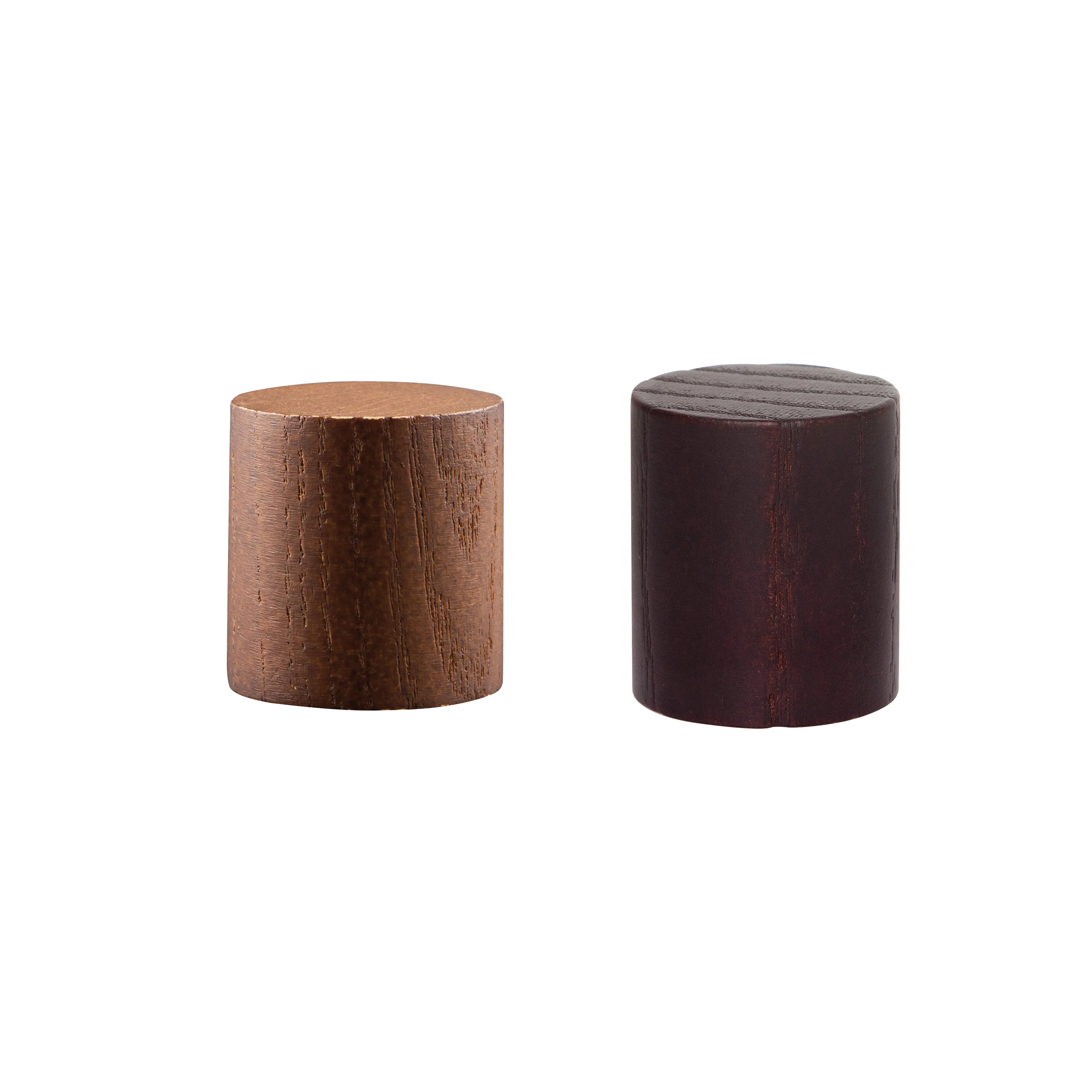 Wood Tall Perfume Cap — Caps — No Collar wholesale perfume bottle